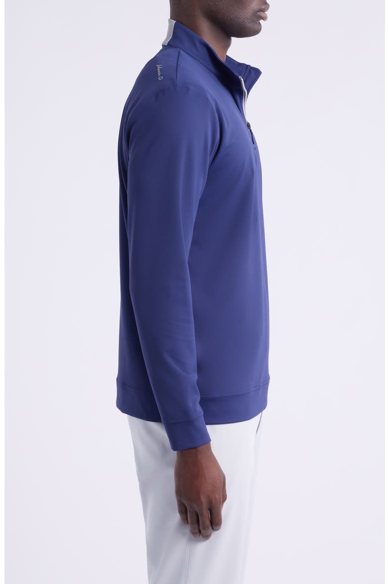 Quarter Zip Pullover, Alternate, color, NAVY