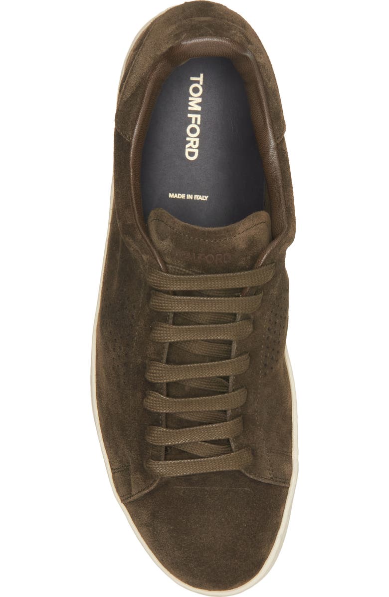 TOM FORD Warwick Low Top Sneaker, Alternate, color, 3Ew13 Military/ Cream