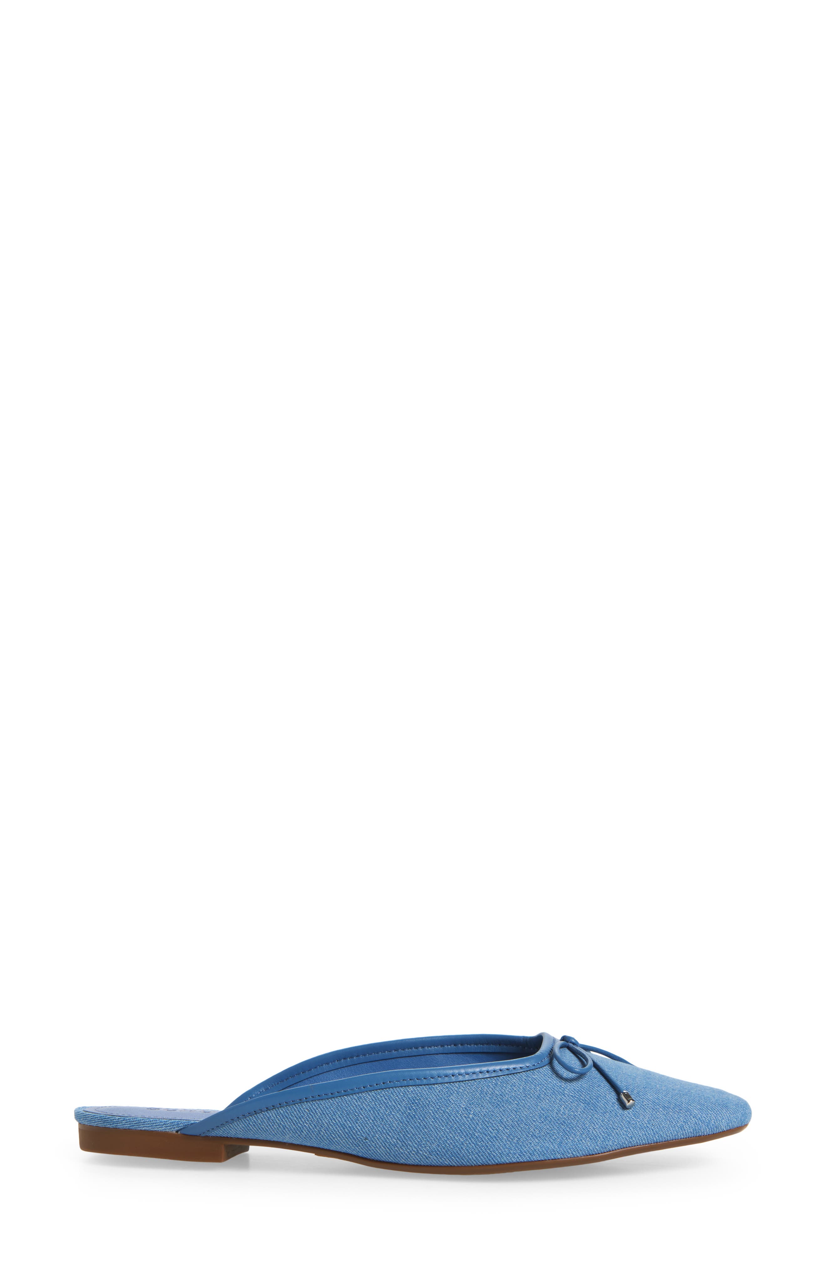Schutz Arissa Denim Mule, Alternate, color, 