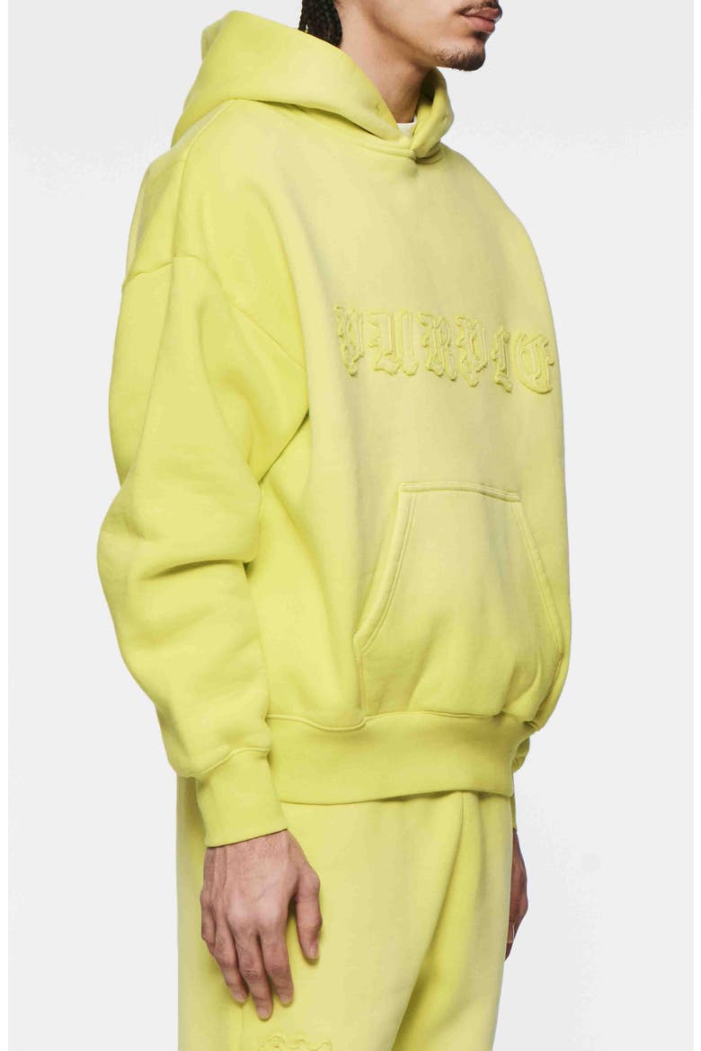 Cotton Fleece Graphic Hoodie, Alternate, color, GREEN
