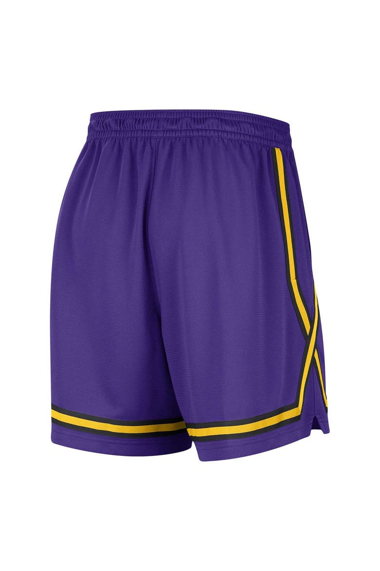Women's Nike Purple Los Angeles Lakers  Authentic Crossover Fly Performance Shorts, Alternate, color, Purple