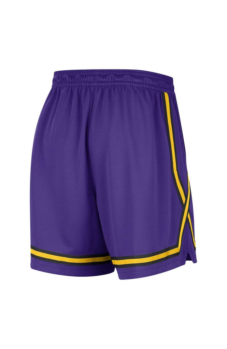 Nike Women's Nike Purple Los Angeles Lakers Authentic Crossover Fly Performance Shorts, Alternate, color, Purple