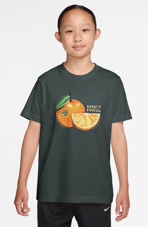 Kids' Sportswear Fresh Crop Cotton Graphic T-Shirt (Little Kid & Big Kid)