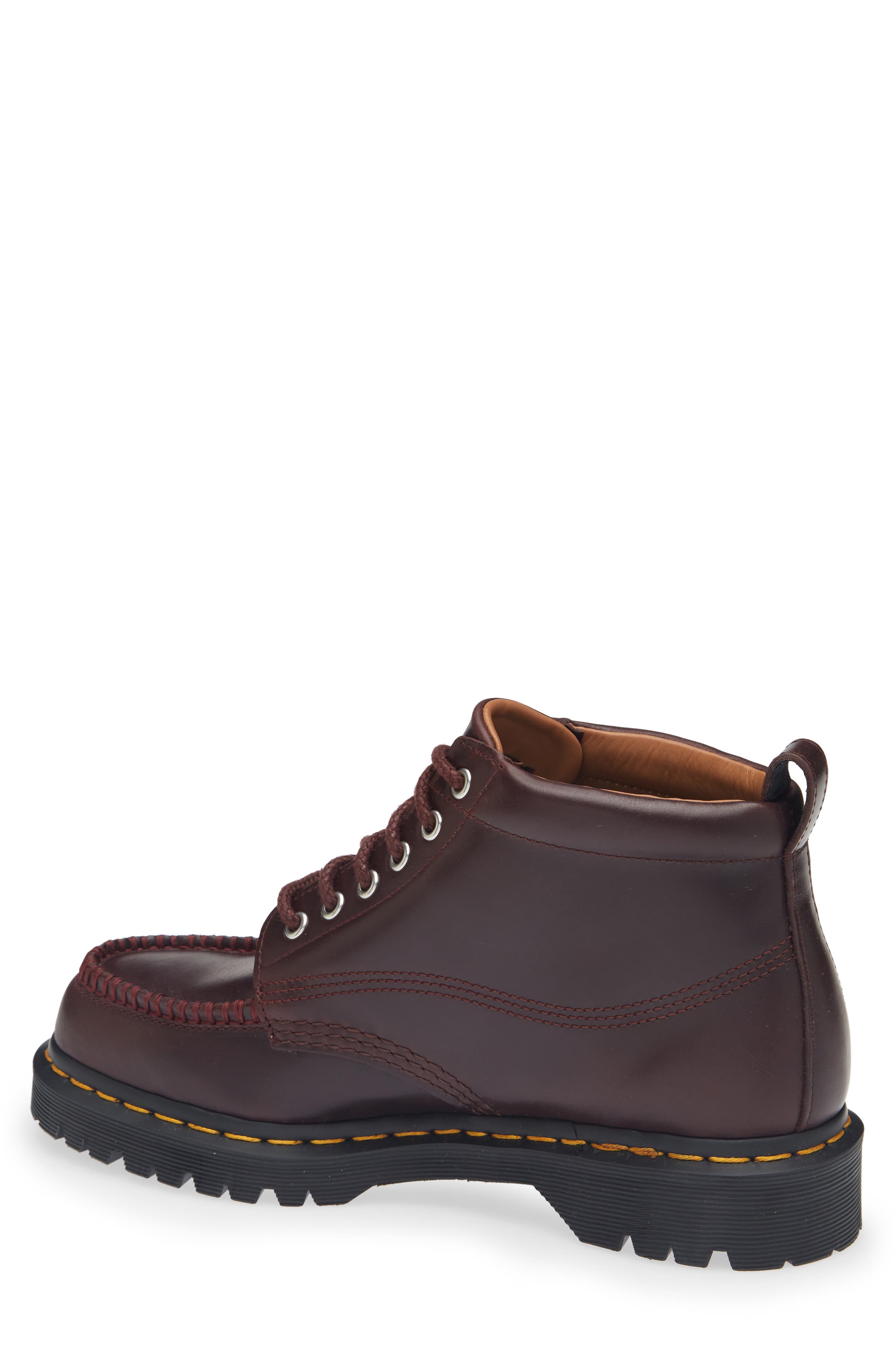 Moc Toe Leather Boot, Alternate, color, BUTTERSCOTCH DARK BROWN