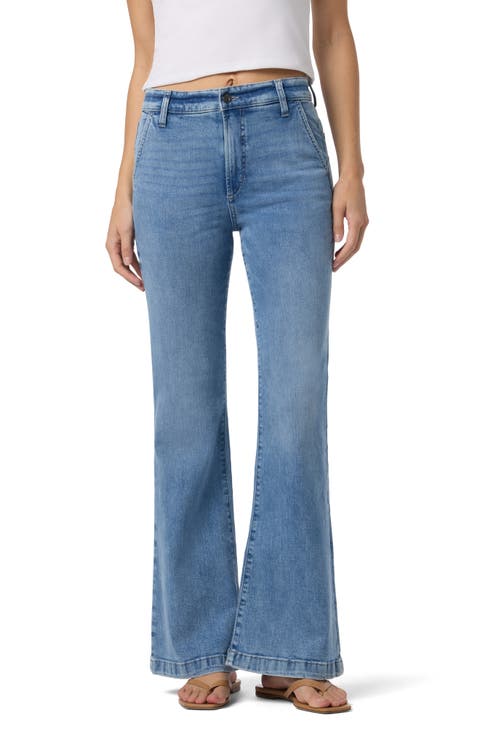 High Waist Flare Jeans (Tilda) (Petite)