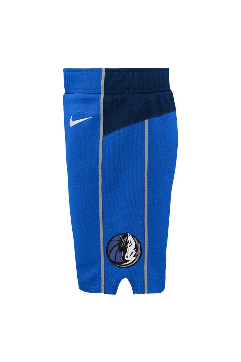Preschool Nike Blue Dallas Mavericks Icon Replica Shorts, Alternate, color, Blue