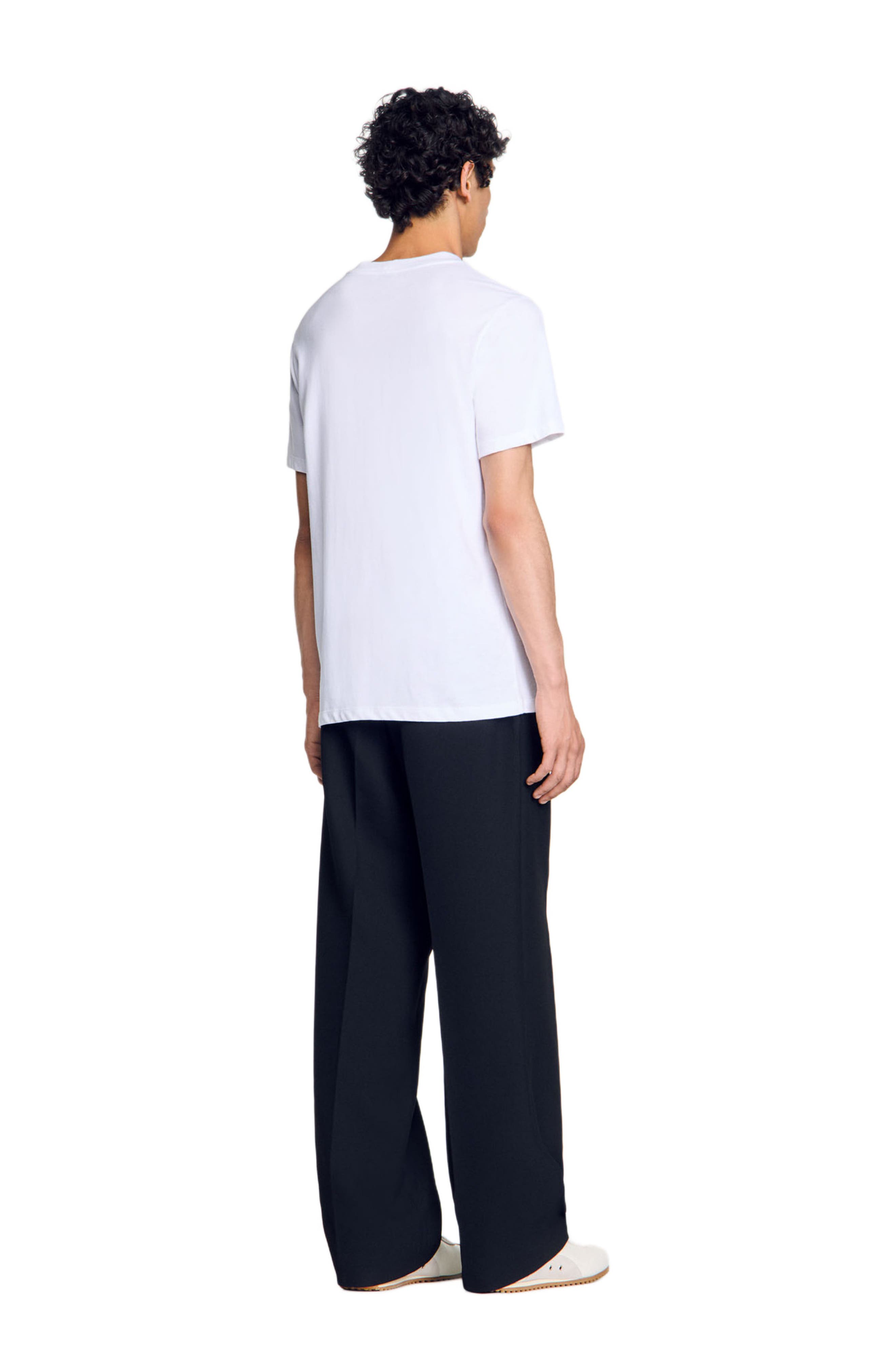 Cotton T-shirt with logo - image 4