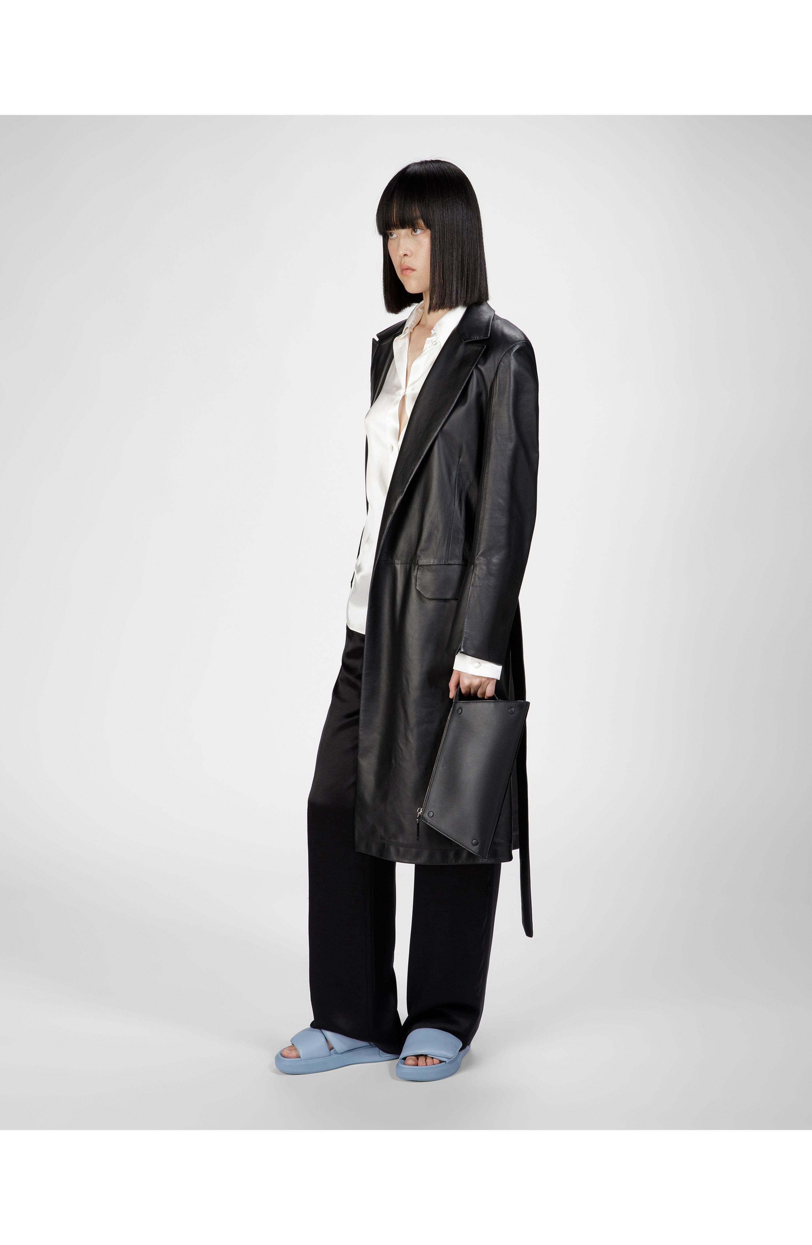 Bally Joey-W Leather Sandals, Alternate, color, Blue