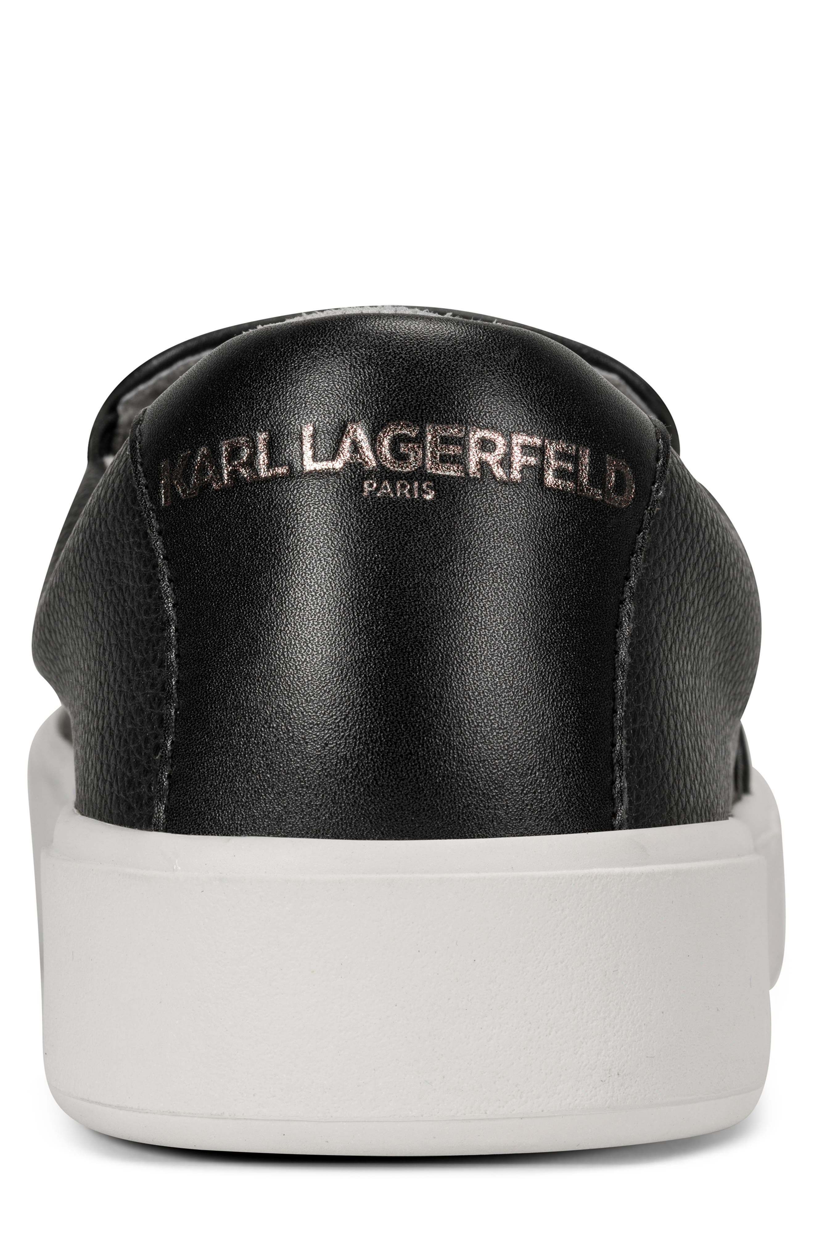 KARL LAGERFELD PARIS Remy Loafer, Alternate, color, Black