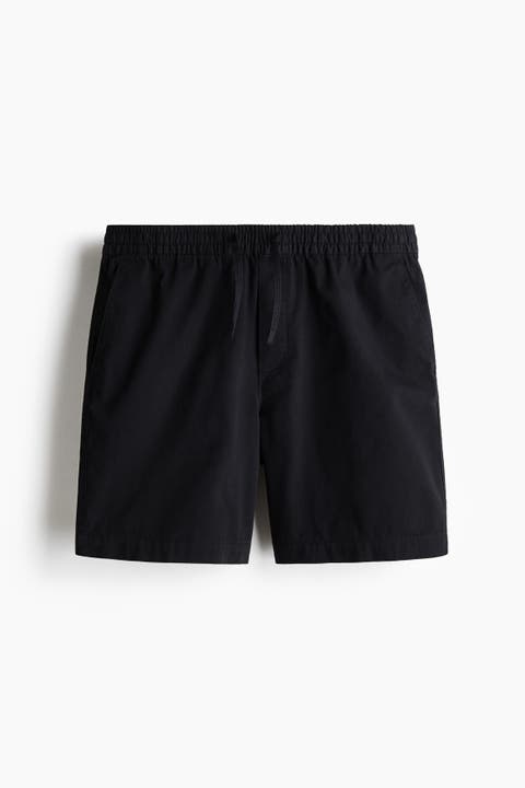Relaxed Fit Cotton Shorts