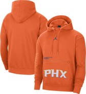 Jordan Brand Men's Jordan Brand Orange Phoenix Suns Courtside Statement Edition Pullover Hoodie