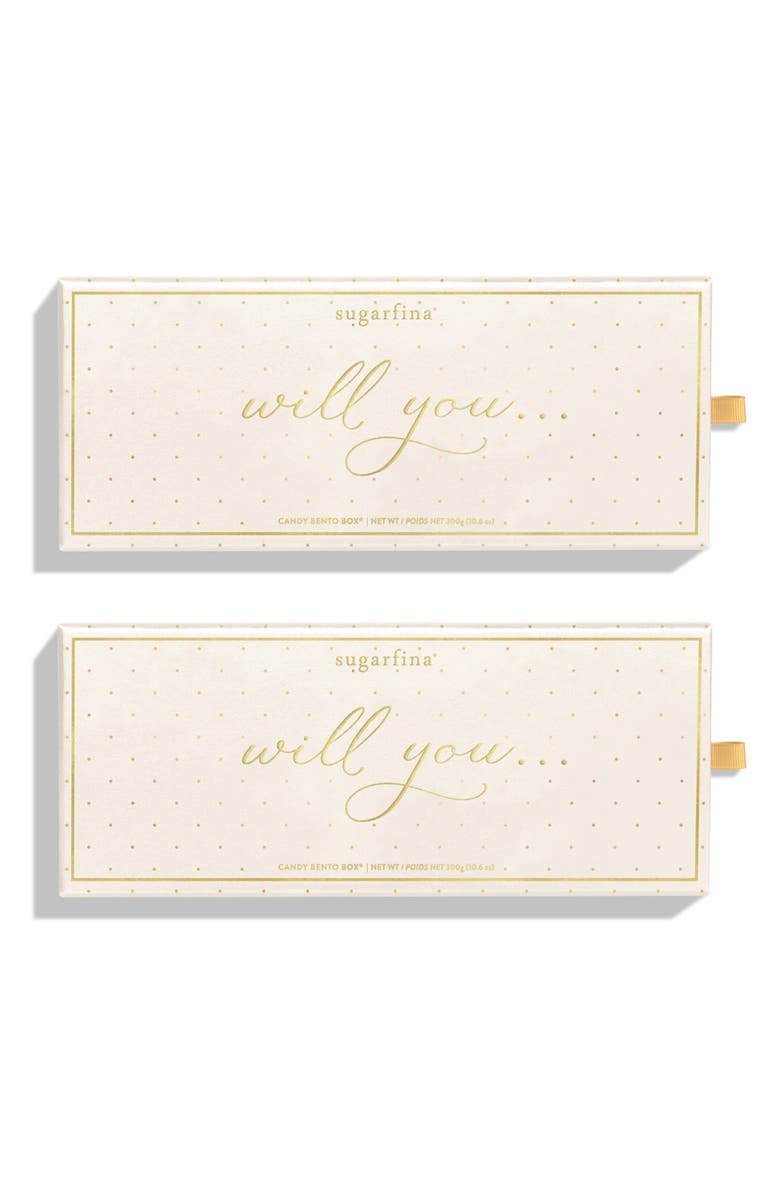 sugarfina Will You Be My Bridesmaid Bento Box, Main, color,