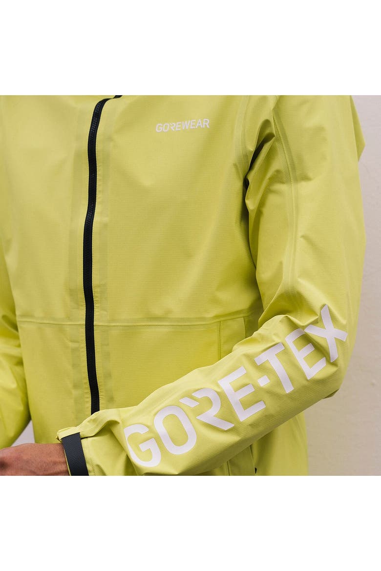 Lupra Gore-Tex Le1 Hooded Jacket - Men's, Alternate, color, Lime Yellow