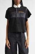 Sacai Cotton Jersey Pullover