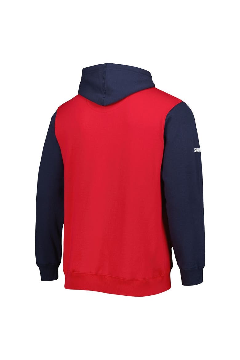 Men's Stitches Red/Navy St. Louis Cardinals Team Pullover Hoodie, Alternate, color, Red
