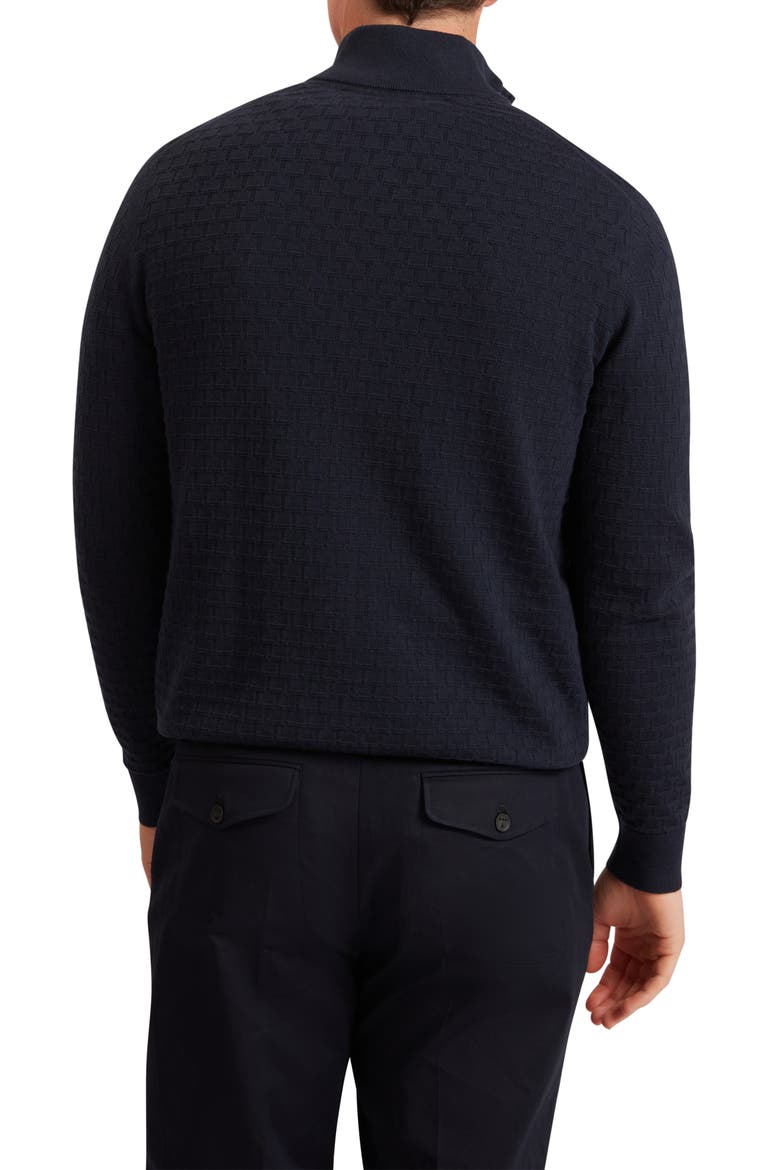 Jeremee Quarter Zip Sweater, Alternate, color, NAVY