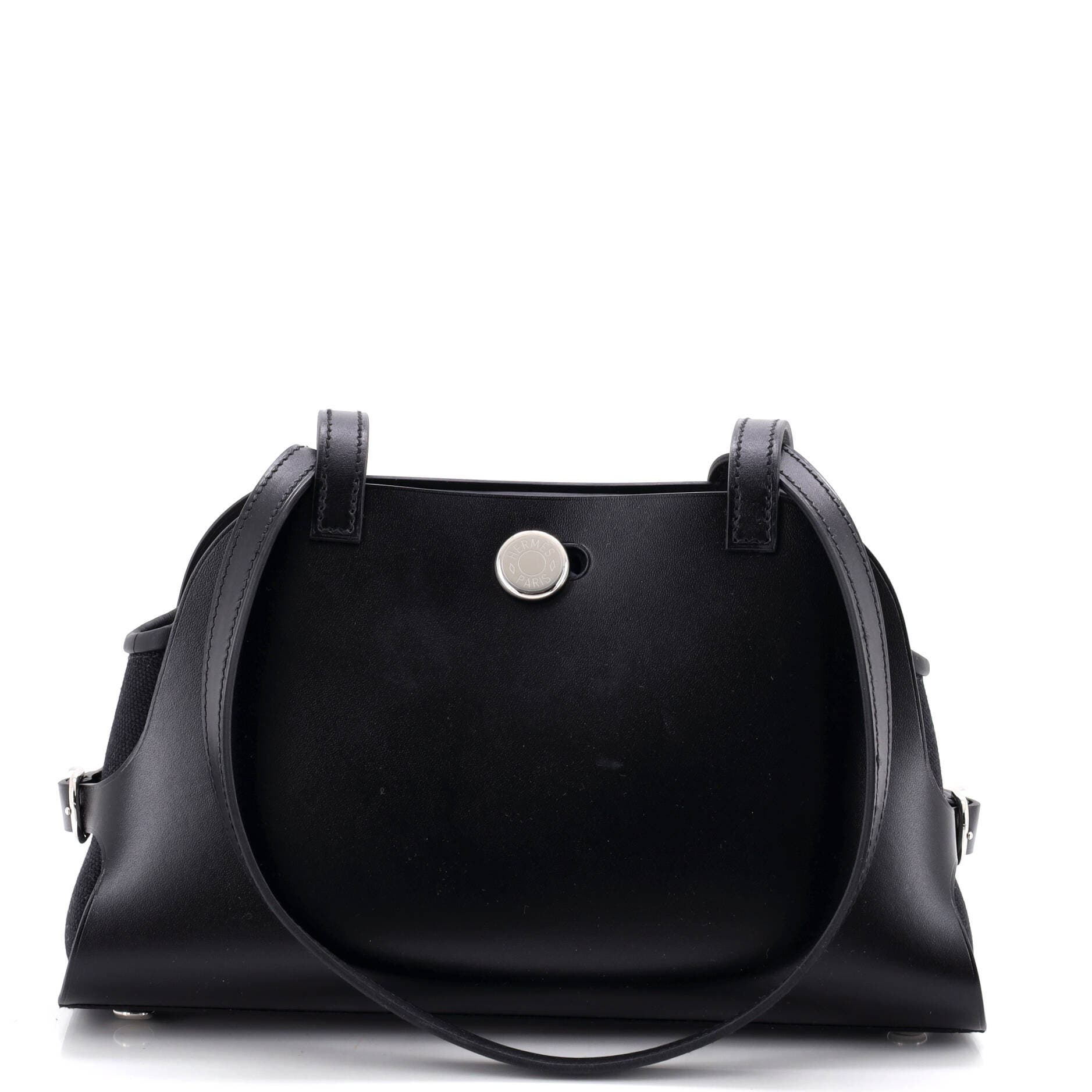 Tablier Sellier Bag Vache Hunter with Swift and Toile, Main, color, Black