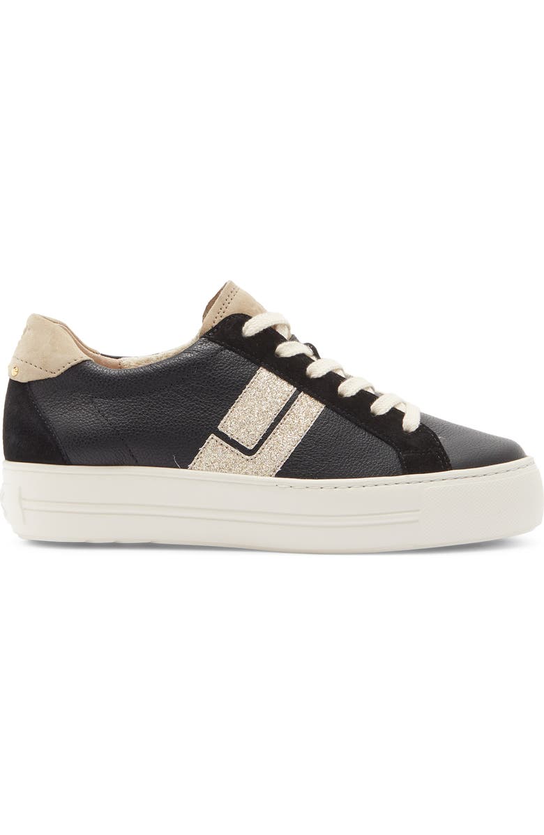 Paul Green Dove Platform Sneaker, Alternate, color, Black Combo