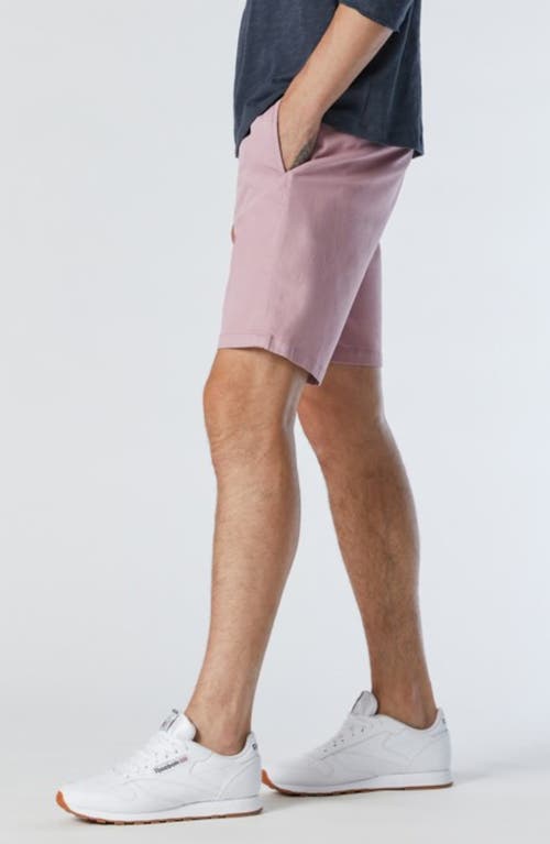Mavi Jeans Jacob Flat Front Twill Shorts In Lilas Twill