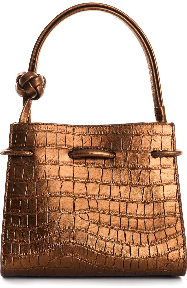 Velez Full Grain Leather Crossbody Bag and Shoulder Bag Purse, Alternate, color, Bronze