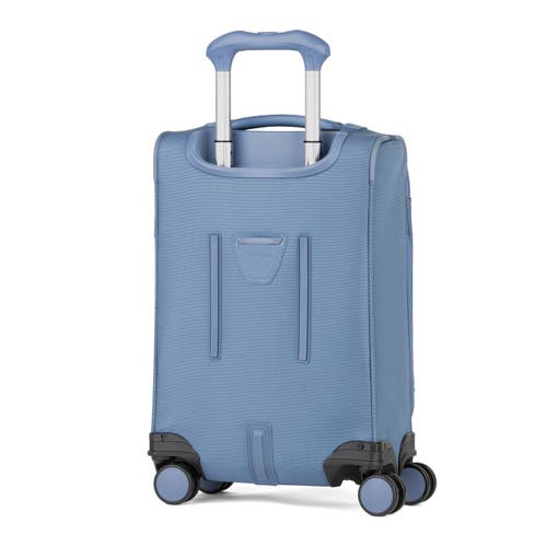 Travelpro Versapack + Lightweight Softside Expandable 20" Compact Carry On Spinner Luggage In Elemental Blue