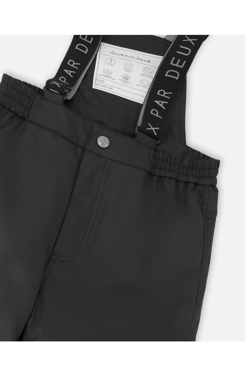 Deux par Deux Boy Two-Piece Discover Snowsuit, Alternate, color, Black