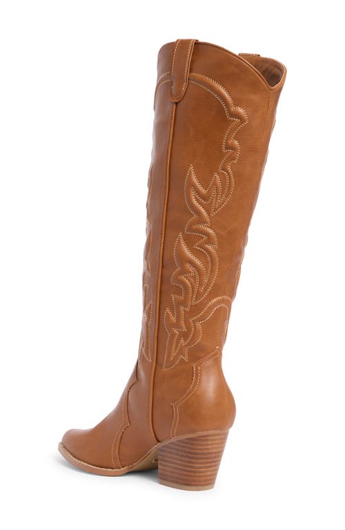 Billini Udel Cowboy Boot In Brown