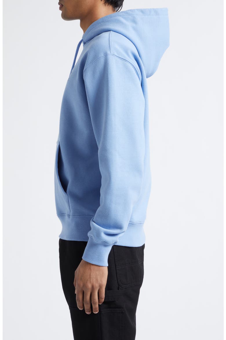 Reilly EKD Stamp French Terry Hoodie, Alternate, color, CORNFLOWER BLUE