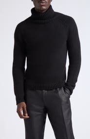 TOM FORD Wool, Cashmere & Mohair Roll Neck Sweater