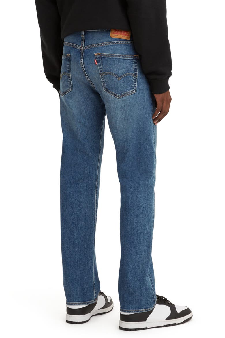 Levi's® 501® Original Straight Leg Jeans, Alternate, color, REEL IT IN
