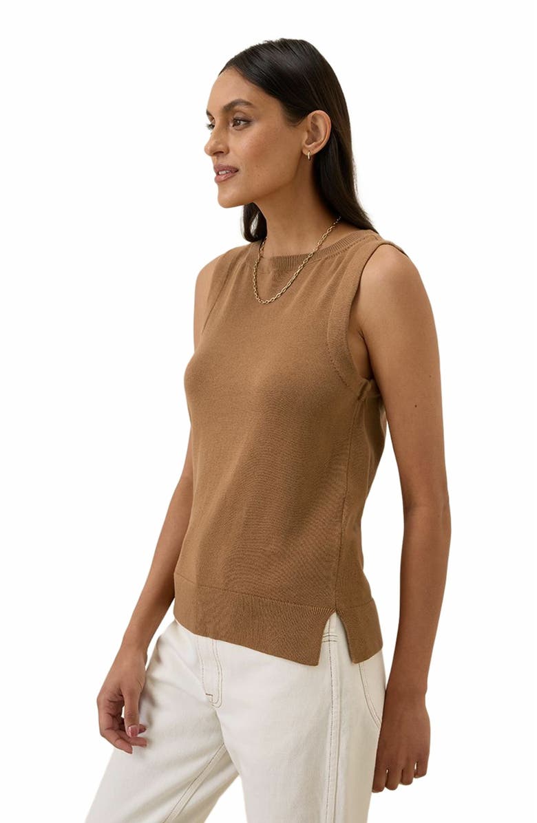 Pact Organic Cotton Classic Fine Knit Shell, Alternate, color, 