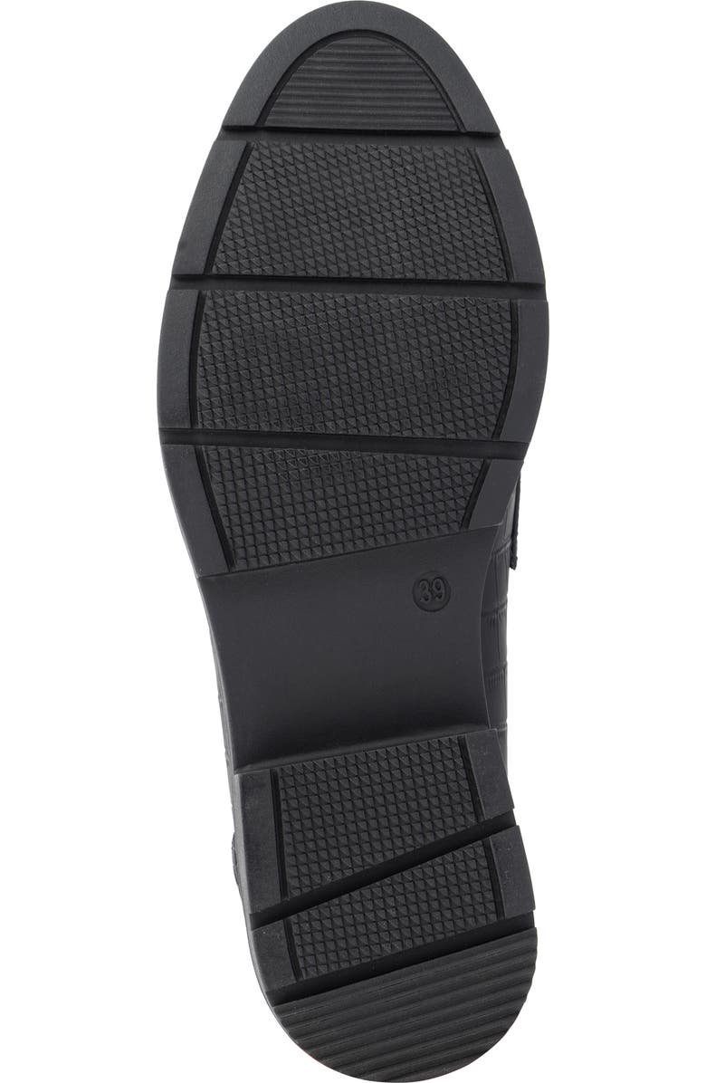 NEW YORK AND COMPANY Alodie Croc Embossed Faux Leather Loafer, Alternate, color,