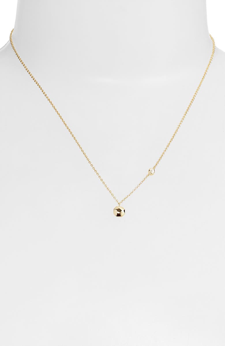 gorjana Power Birthstone Necklace, Alternate, color,