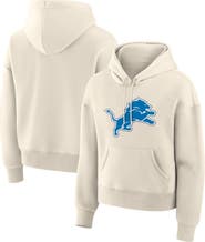 FANATICS Women's Fanatics Cream Detroit Lions Dove Legacy Pullover Hoodie