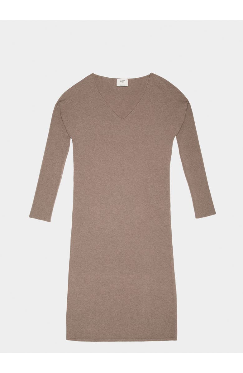 Bally Wool & Cashmere Dress, Main, color, Natural