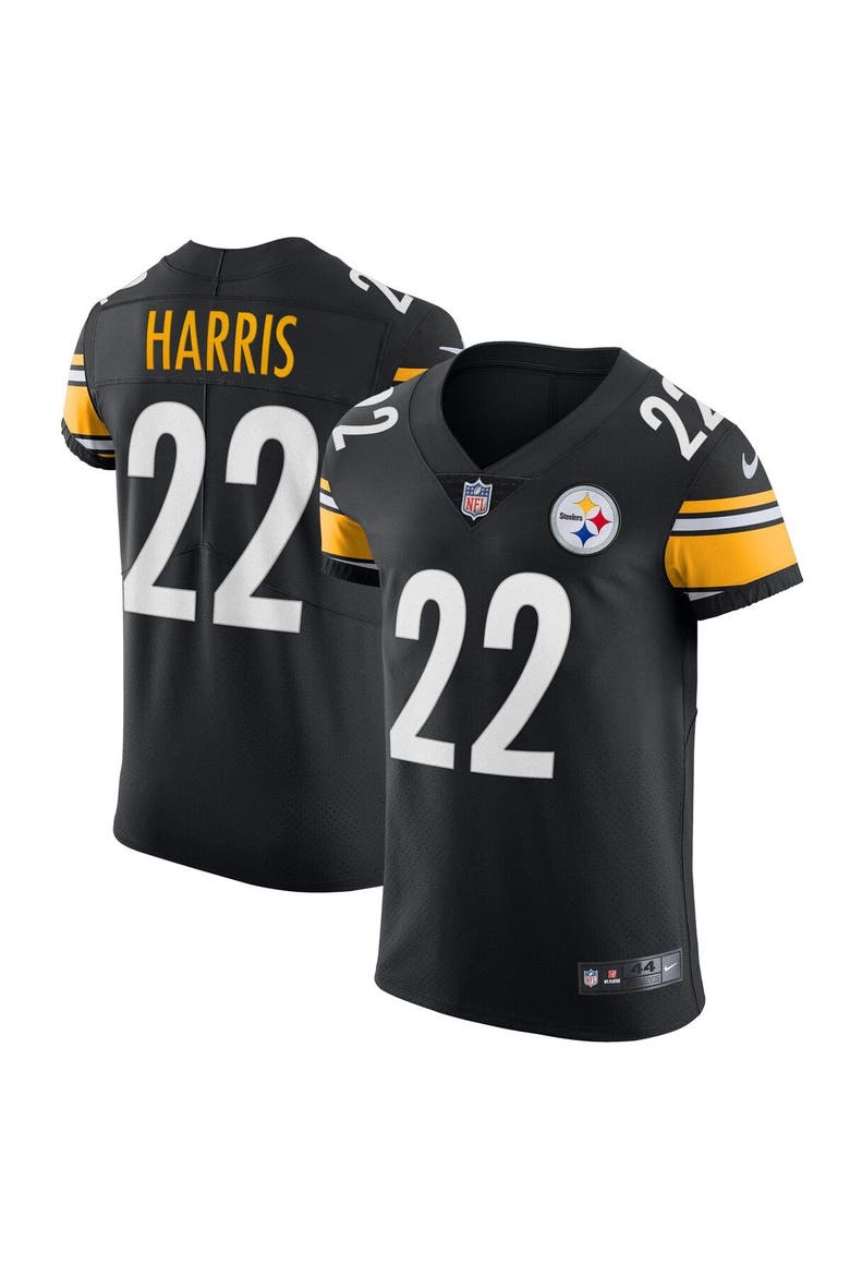 Men's Nike Najee Harris Black Pittsburgh Steelers Vapor Elite Jersey, Main, color, Black