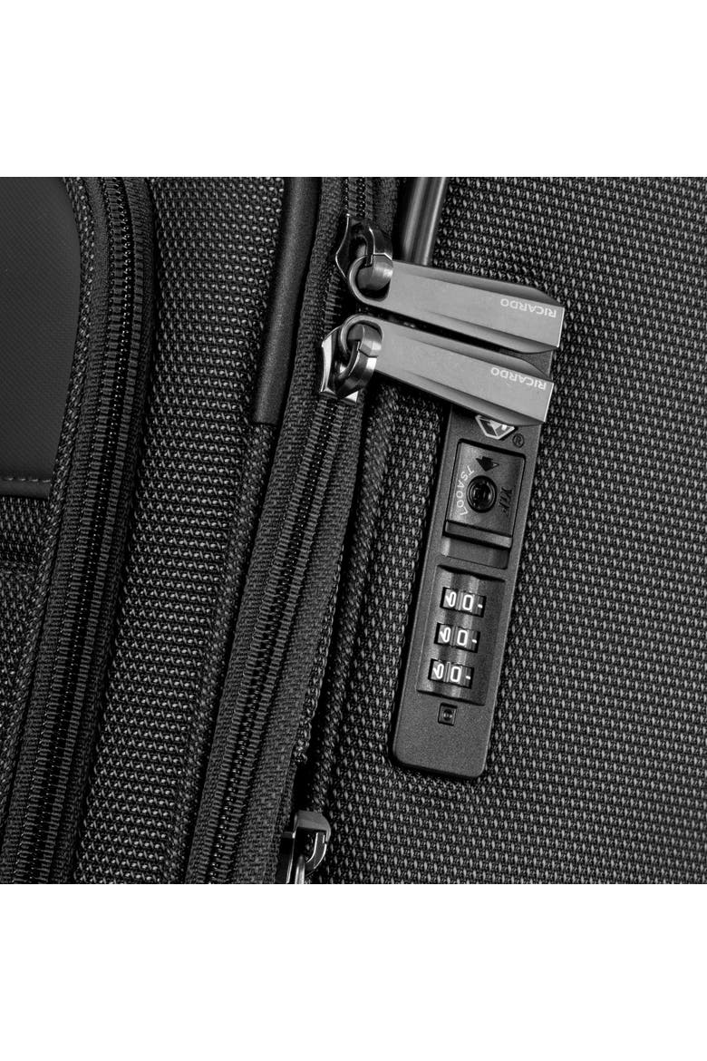 Ashbury Softside Luggage, Expandable Suitcase, Lightweight Sustainable rPET Travel Bag with TSA Lock & Dual Spinner Wheels, 24-inch Medium Check-in, Alternate, color, Black