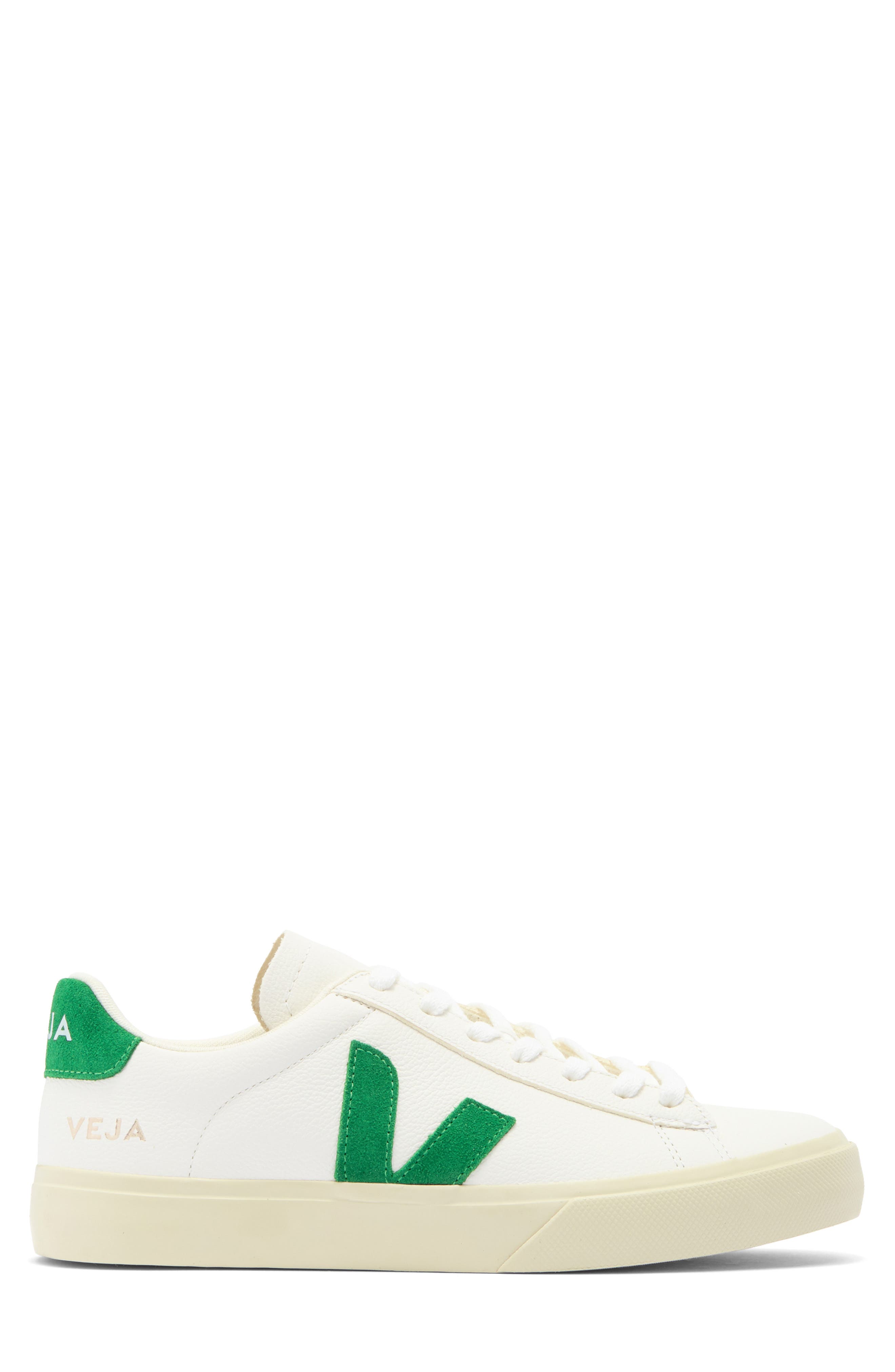 Veja Campo Sneaker, Alternate, color, Extra-White/ Emeraude