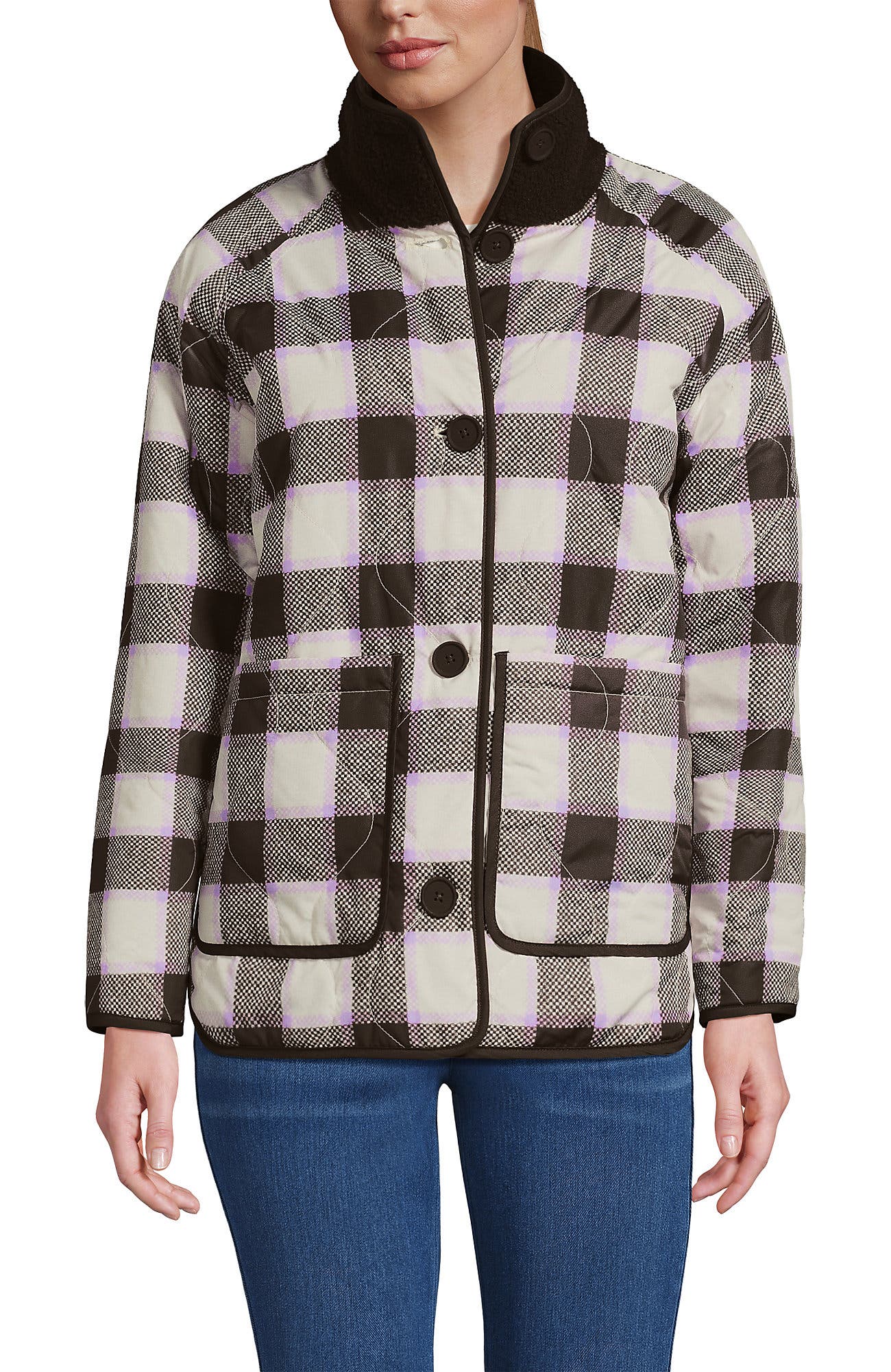 Rich Coffee/Brown Check