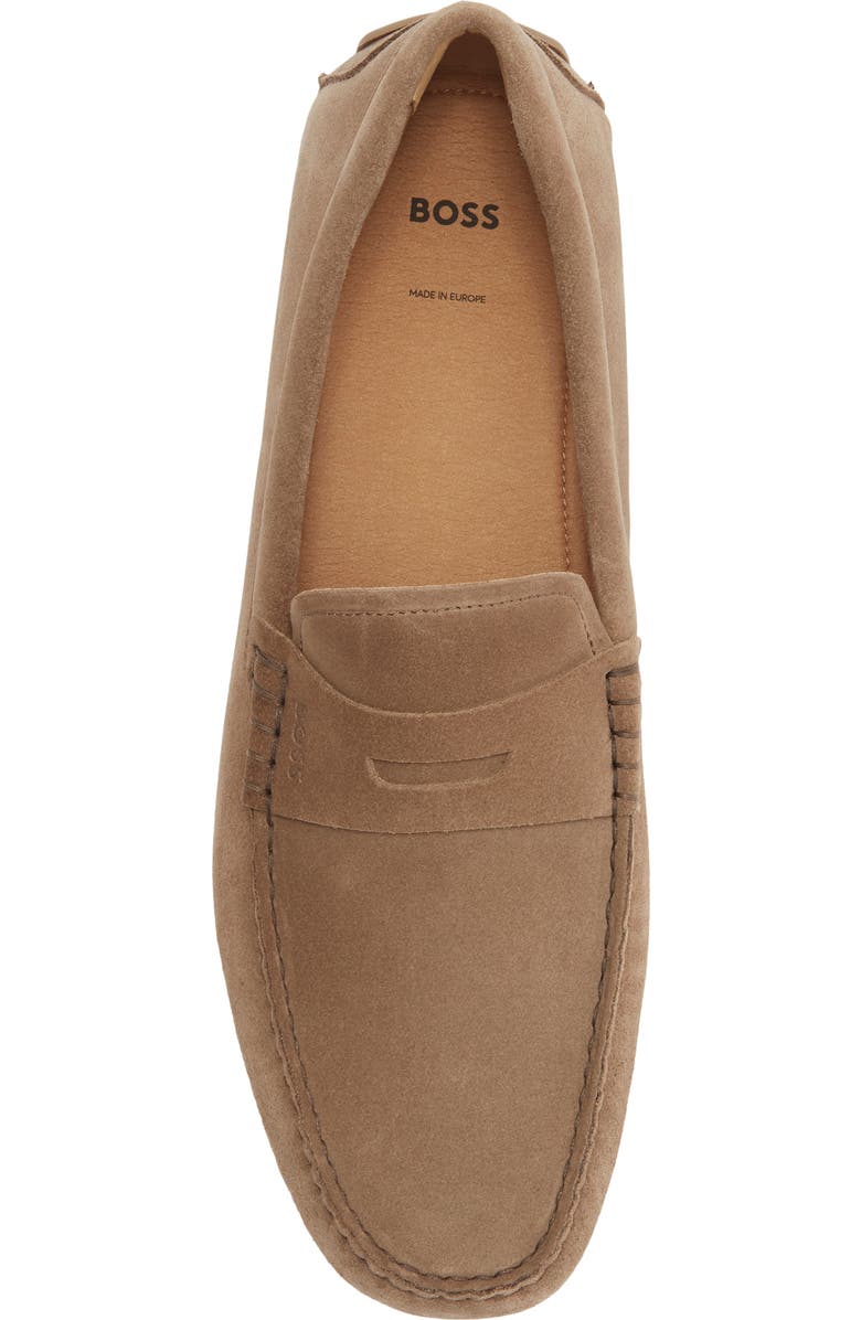 BOSS Noel Penny Loafer, Alternate, color, Med Bge