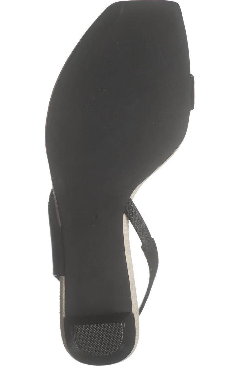 Jeffrey Campbell Blissful Slingback Sandal, Alternate, color, Black Cream Combo