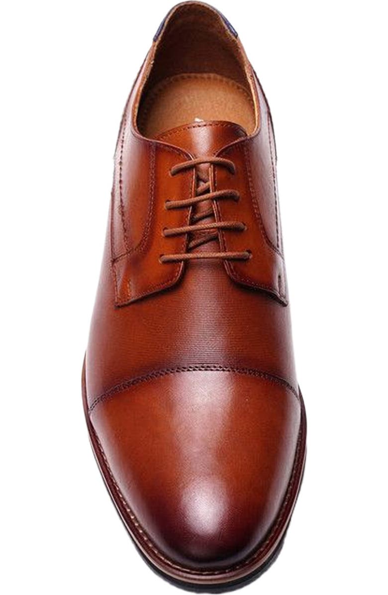 A. Veer New York Lace-up Derby, Alternate, color, Tan Leather