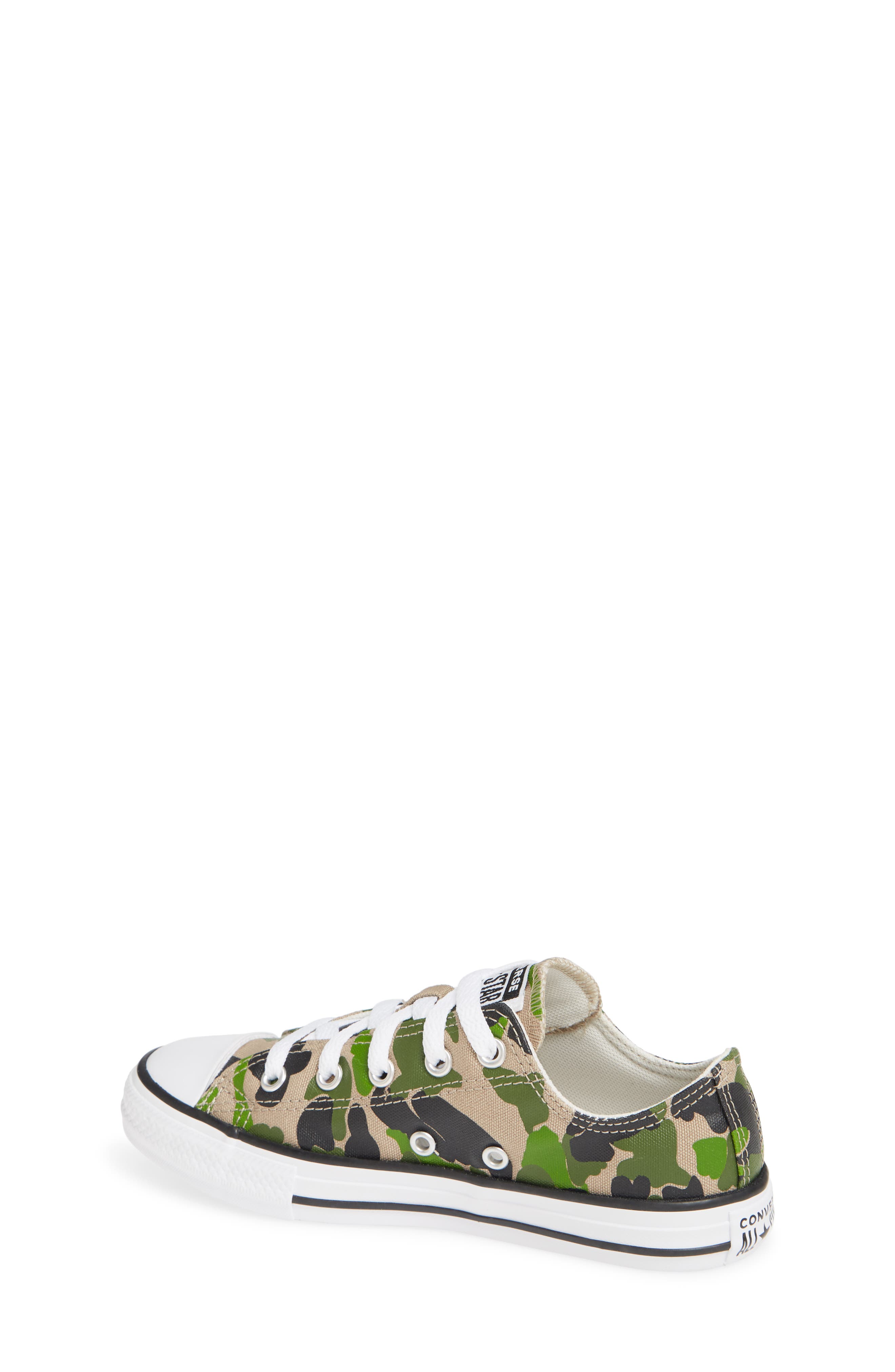 Converse Chuck Taylor<sup>®</sup> All Star<sup>®</sup> Camo Low Top Sneaker, Alternate, color, 