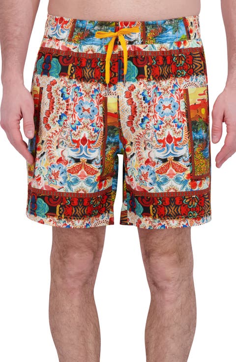 Quickdry Boxer Board Shorts