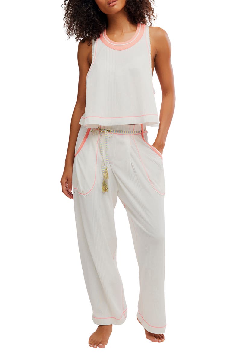 Weekend Lounge Set, Main, color, IVORY COMBO