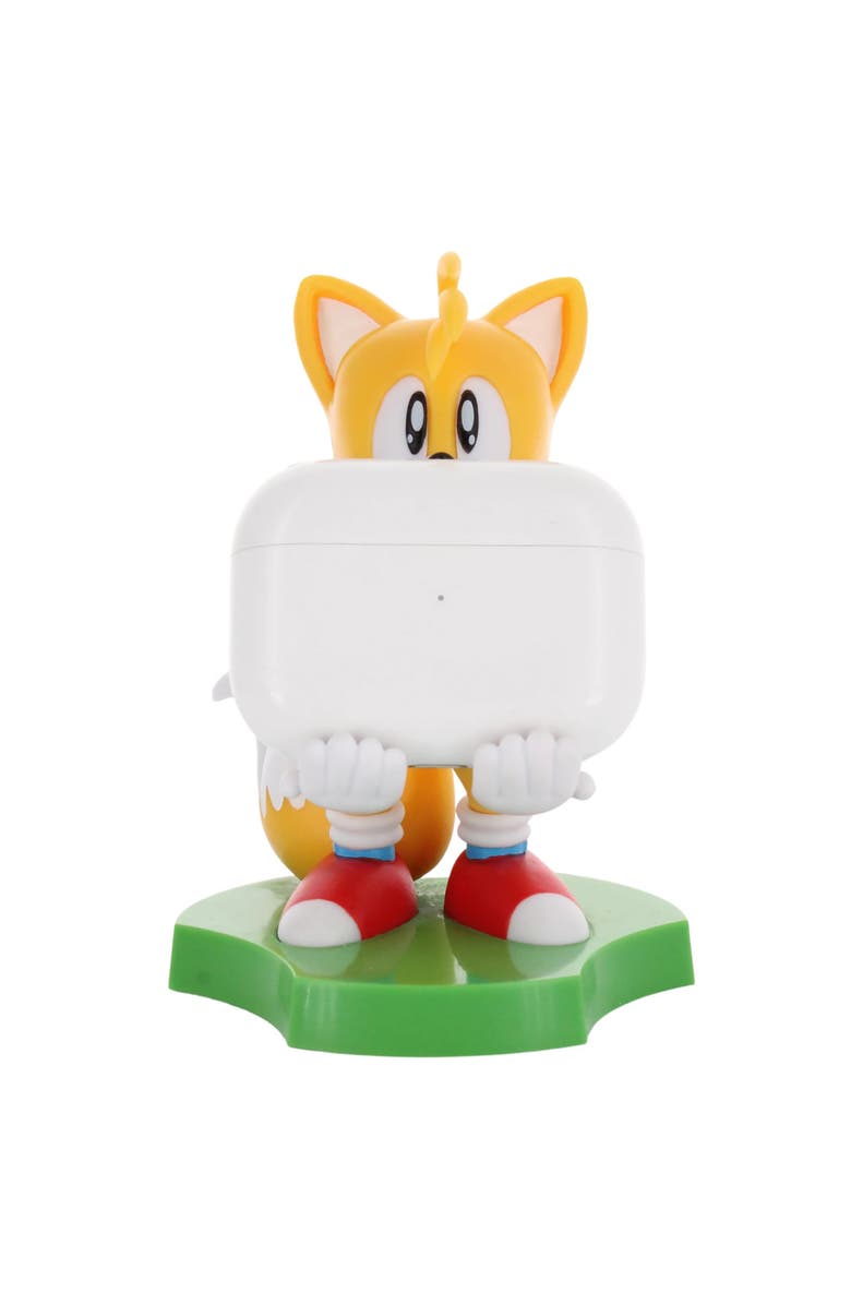 Exquisite Gaming Holdems Sega Tails Earbud & Phone Holder, Alternate, color, Multicolored