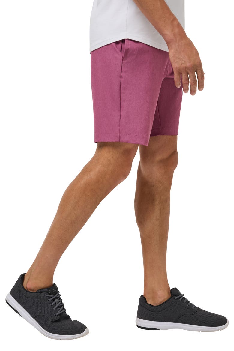 Overhead Compartment Shorts, Alternate, color, DAMSON