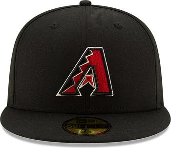【US限定】 NEW ERA 59FIFTY Arizona Diamond Backs Black Heavy Men's Arizona Diamondbacks New Era Black 25th Anniversary