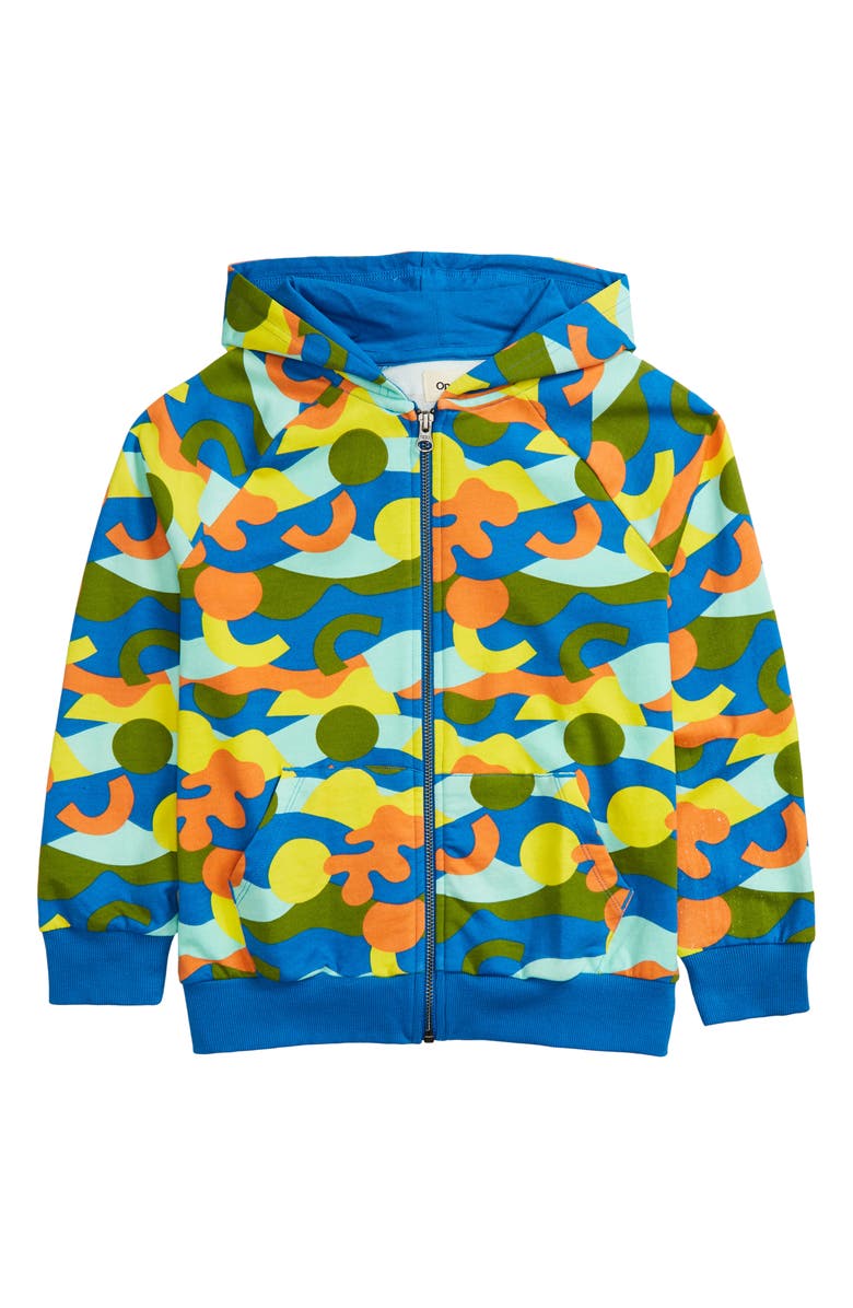 Open Edit Kids' Oversized Zip Hoodie, Main, color, 