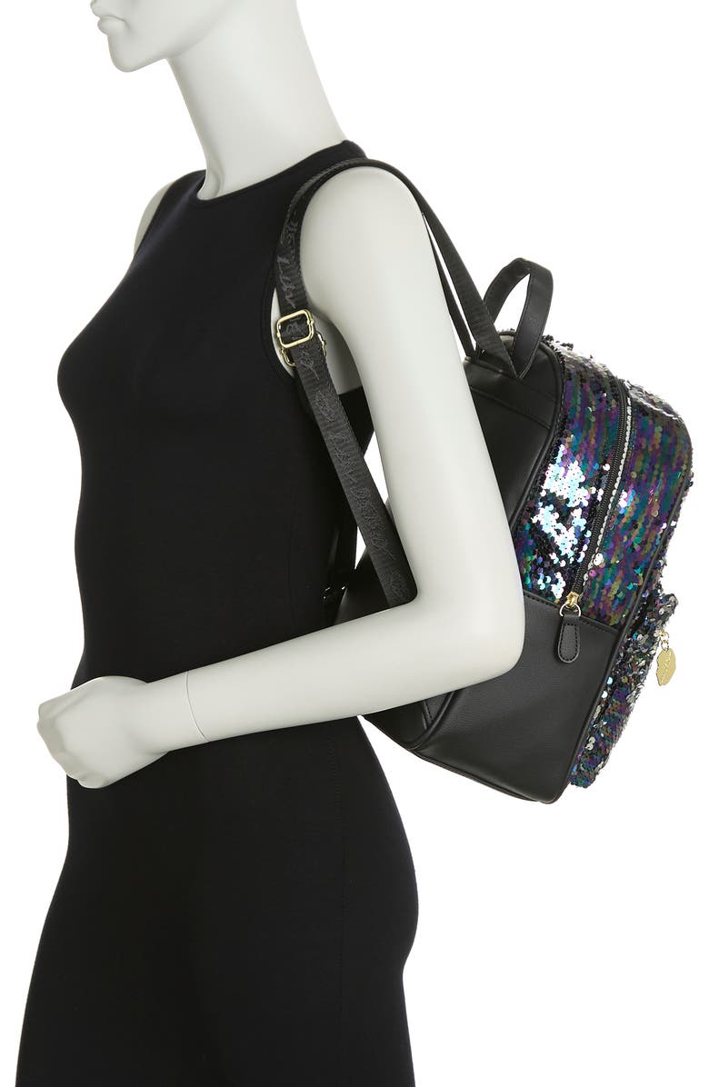 Luv Betsey by Betsey Johnson Floral Print Backpack, Alternate, color,
